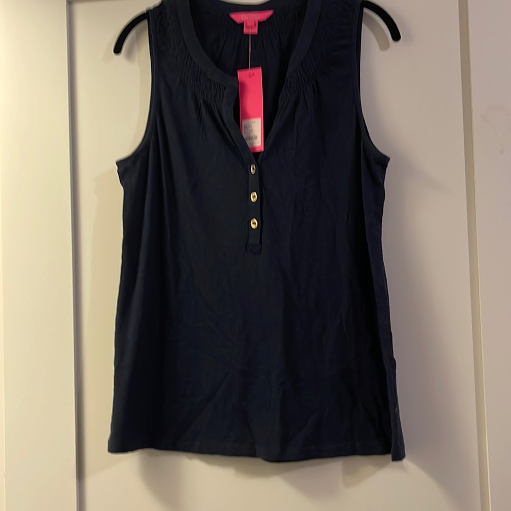 Lilly blue tank